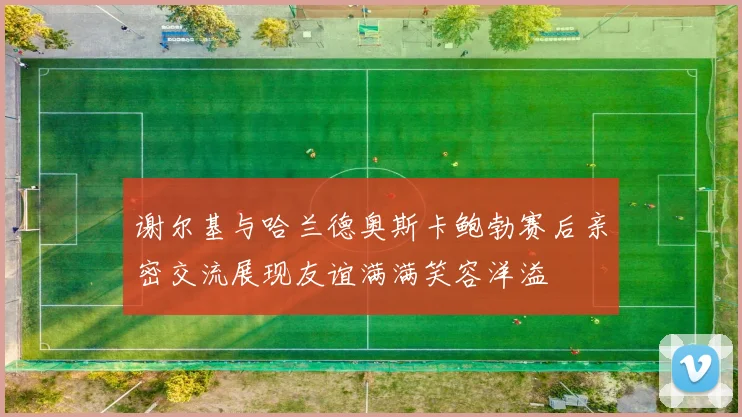 谢尔基与哈兰德奥斯卡鲍勃赛后亲密交流展现友谊满满笑容洋溢