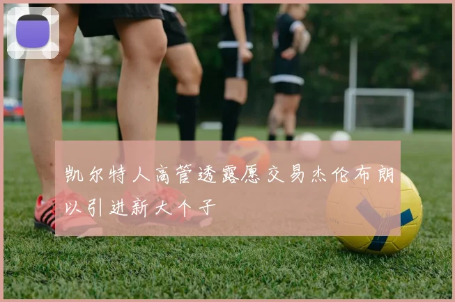 凯尔特人高管透露愿交易杰伦布朗以引进新大个子